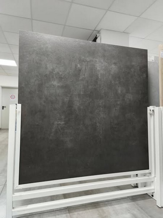 Carrelage Effet Béton Anthracite 120x120cm Mat Rectifié – ORIGINE TALPA – Image 3