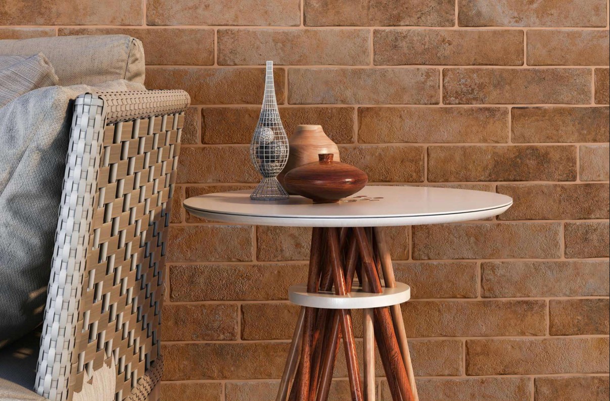 CARRELAGE MURAL DECORATIF FOSSIL TERRA 75x300mm MAT