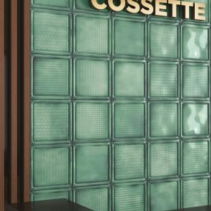 CARRELAGE MURAL DECORATIF ICE GREEN 20x20cm BRILLANT