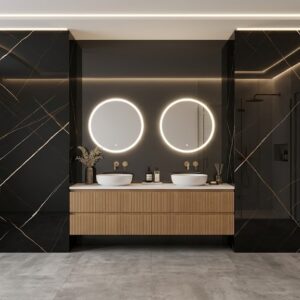 Panneau Mural PVC 122x260cm Epaisseur 3mm - BLACK GOLD