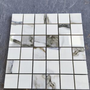 Mosaïque Carrelage Sol/Mur Brillant 30x30 cm (puce 5x5cm) - FANTASY TOPO