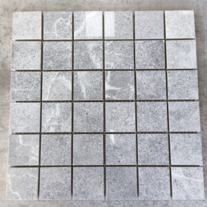 Mosaïque Carrelage Sol/Mur Brillant 30x30 cm (puce 5x5cm) - OLIMPIA GRIS